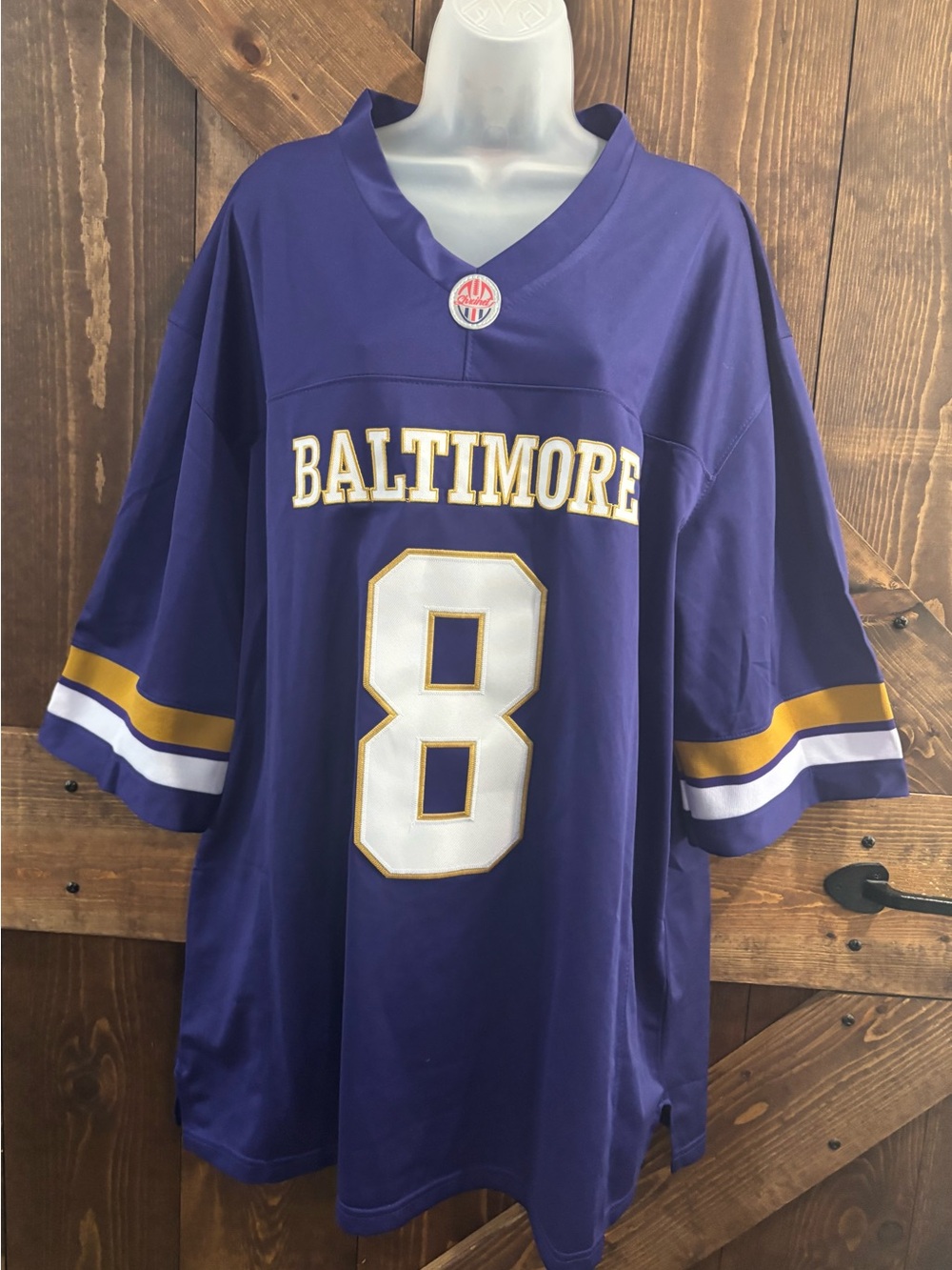 Shxinet Lamar Jackson Baltimore Ravens #8 Jersey
